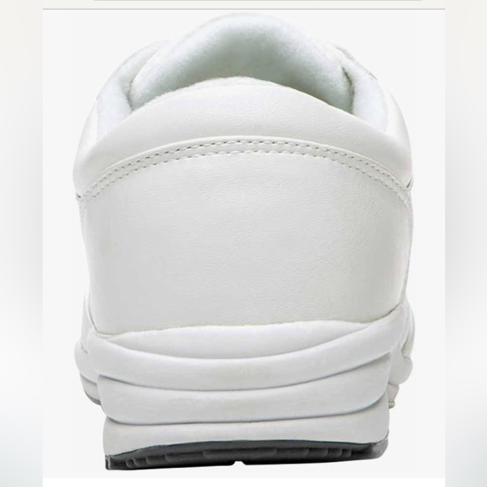 White Stability Walker Walking Sneaker Shoes Size 9.5 Narrow-Genuine Leather - Picture 4 of 14